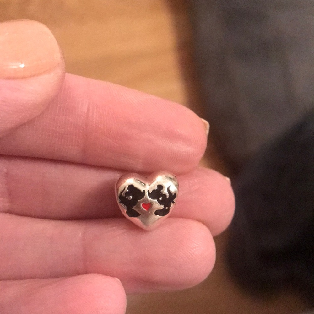 Love Minnie and Mickey pandora charm